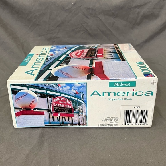 2008 SURE-LOX Midwest America Wrigley Field Chicago Cubs  1000 piece Puzzle - Picture 2 of 4